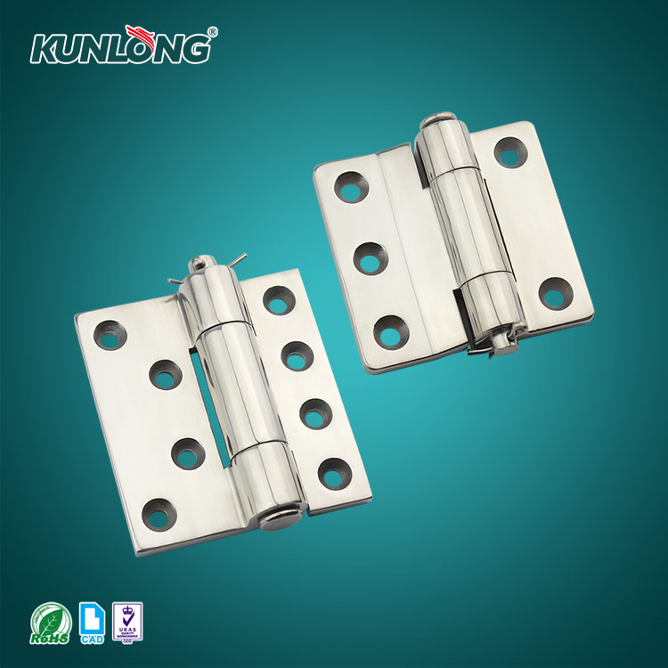 Bisagras de puerta a tope de gabinete magnético SK2-8062 KUNLONG SS304